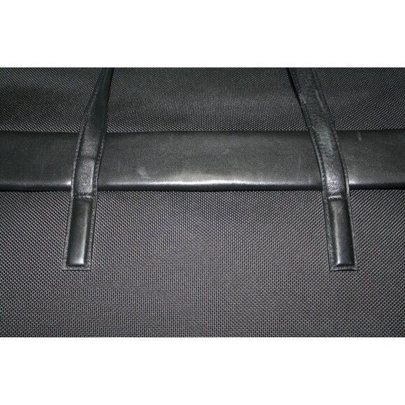 Tumi Alpha Black Nylon & Leather Briefcase Tote Bag 43010D3 Laptop Biz Travel - Picture 7 of 12
